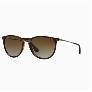 Ray-Ban Erika 54mm Pilot Polarized Sunglasses